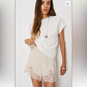 REFORMATION Fern Satin Short